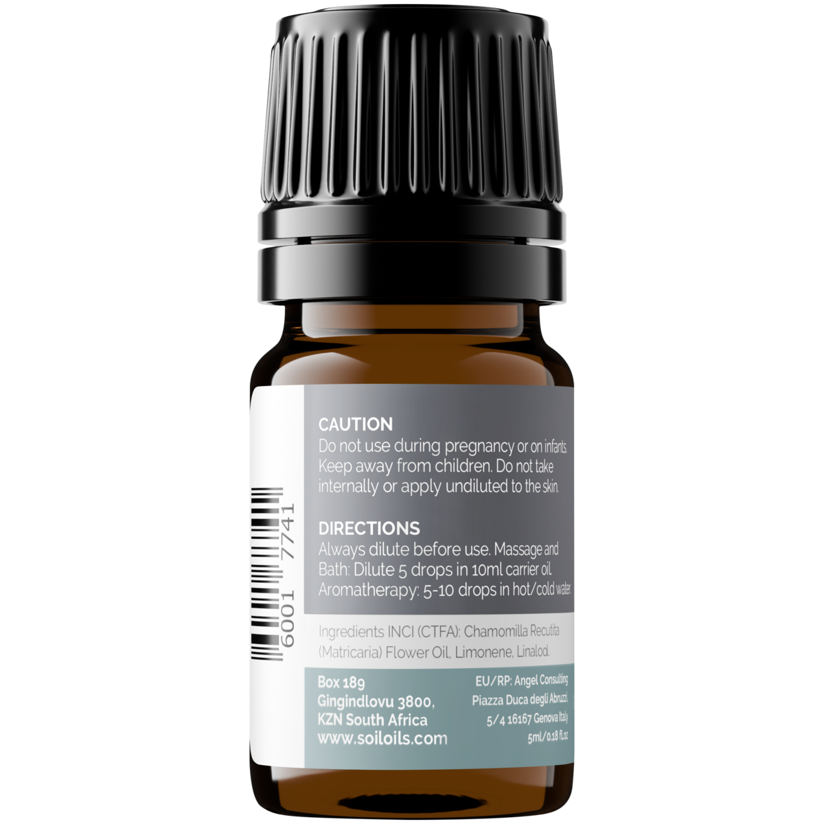Organic Chamomile, German Essential Oil (Matricaria Recutita) 5ml
