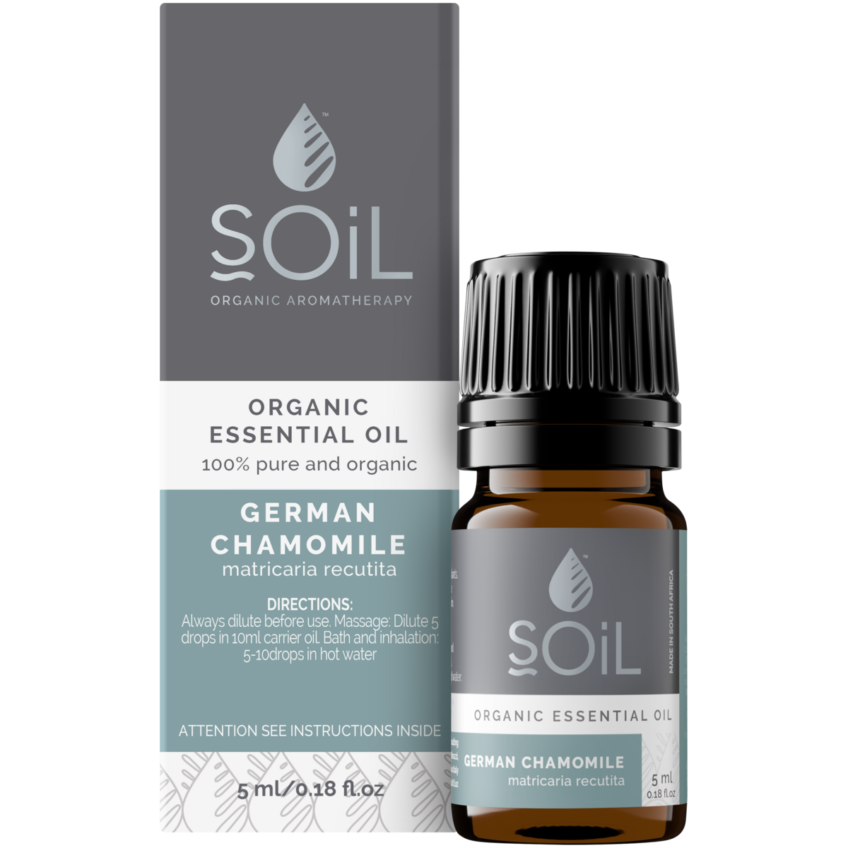 Organic Chamomile, German Essential Oil (Matricaria Recutita) 5ml