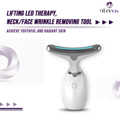 Neck, Decolletage & Face Lifter LED Therapy Device