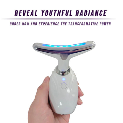 Neck, Decolletage & Face Lifter LED Therapy Device