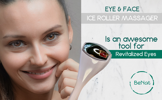 Eye Neck, Decolletage & Face Ice Roller Massager