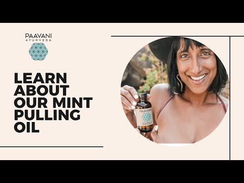 Mint Pulling Oil | Ayurvedic Oil Pulling for Oral Health & Detoxification